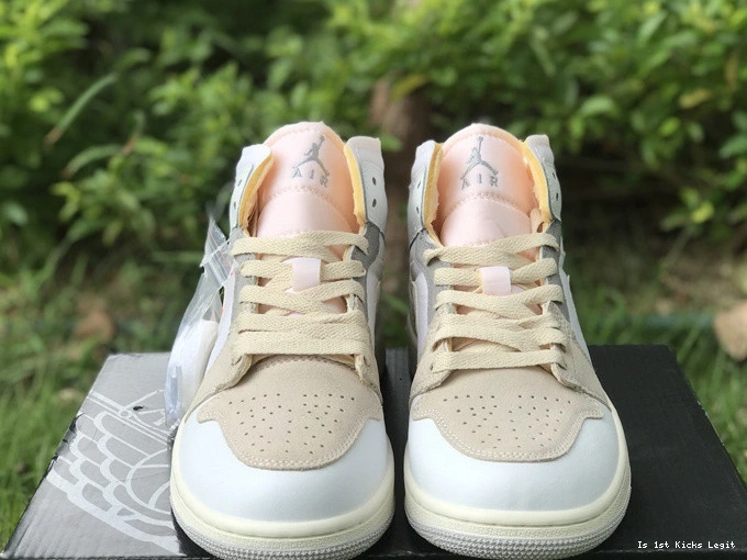 Craft 1 DM9652-100  Jordan Grey SE Out Mid White Inside 0915